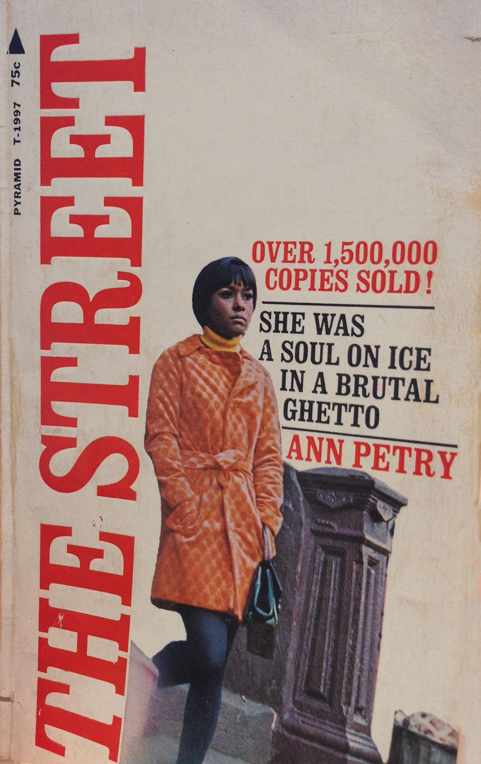 Book cover of The Street, publihsed by Pyramid Books in 1976, noting that it sold over one and a half million copies.