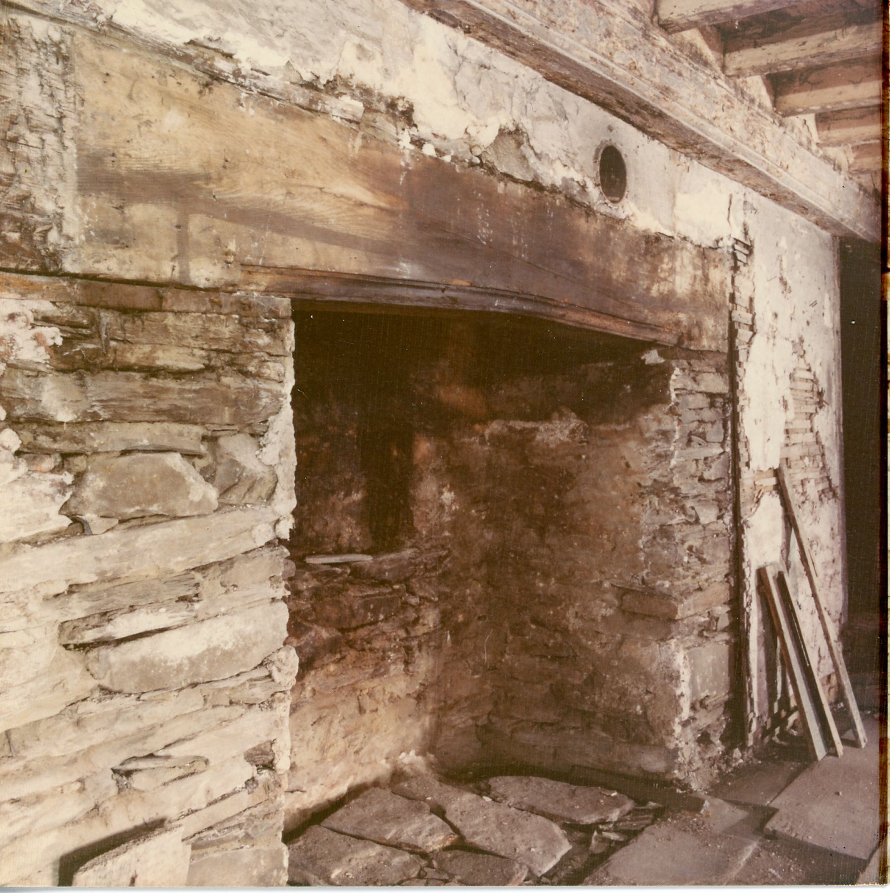 Mott House fireplace