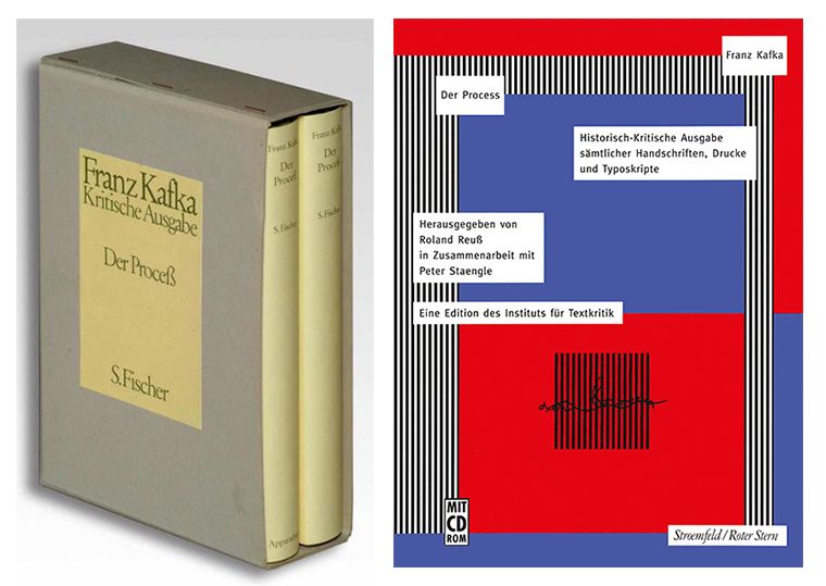 New German editions of The Trial