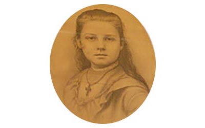 Mira as a young girl